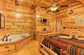Cabin with Resort Pool Bordering Smoky Mtn Natl Park Gatlinburg